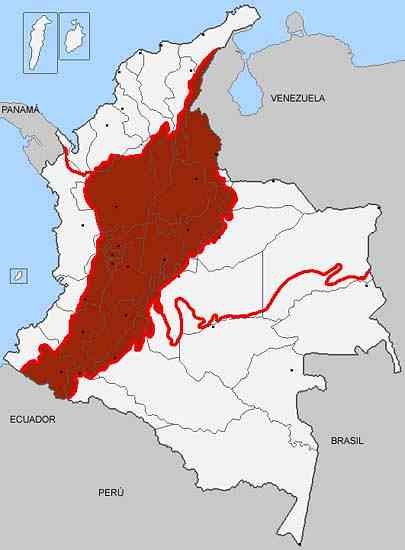 25 zagadek regionu andyjskiego Kolumbii
