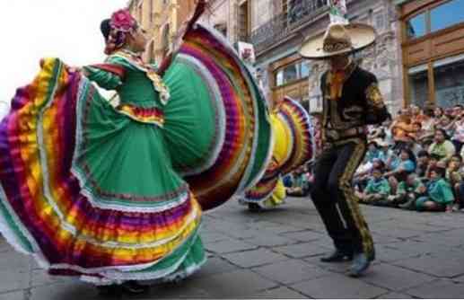 5 dansen en typische dansen van Zacatecas