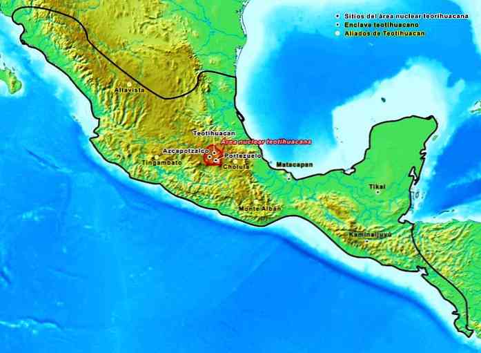 Hva var den geografiske plasseringen av Teotihuacan?