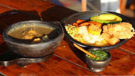 コロンビア太平洋地域の美食