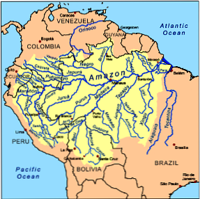 The 7 Rivers of the Most Important Region of Amazon