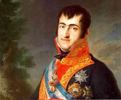 Fernando VII της Ισπανίας Βιογραφία