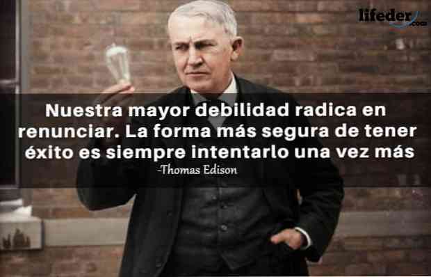 De 100 bedste sætninger af Thomas Edison
