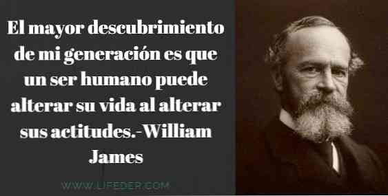 De 65 bästa fraserna av William James
