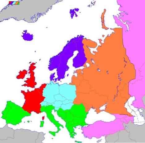 7 Euroopa kultuuripiirkonda ja nende omadusi