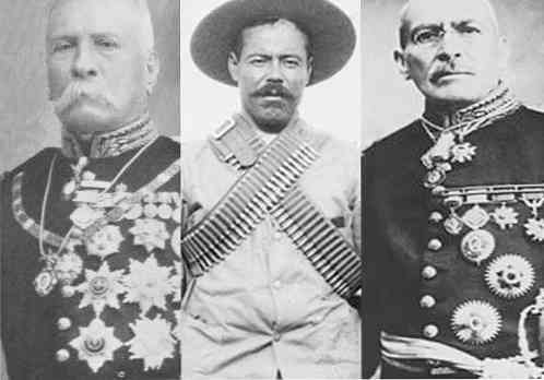 De 19 personages uit de belangrijkste Mexicaanse revolutie