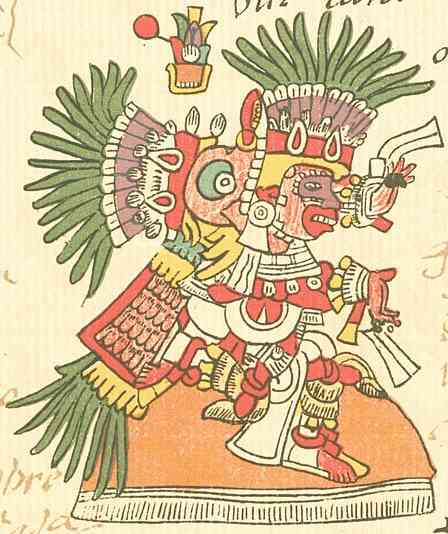 Tlahuizcalpantecuhtli Historia, Attribut och Pyramid