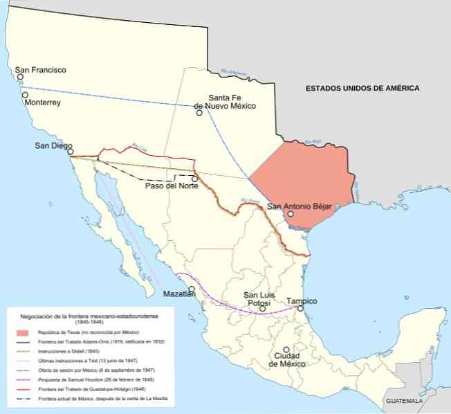 Tło i warunki Traktatu z Guadalupe Hidalgo