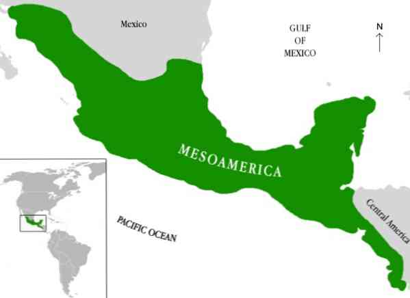 Mesoamerica raksturojums, klimats, ekonomika, atvieglojumi