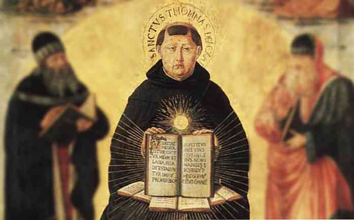 Saint Thomas Aquinas Biograafia, filosoofia, panused