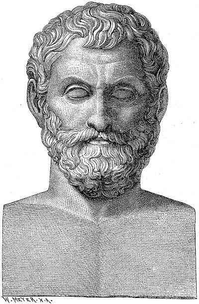 Tales of Miletus Biografi, Bidrag, Tankar