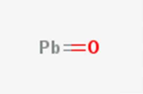 Formula, lastnosti, tveganja in uporabe plumbatega oksida (PbO)