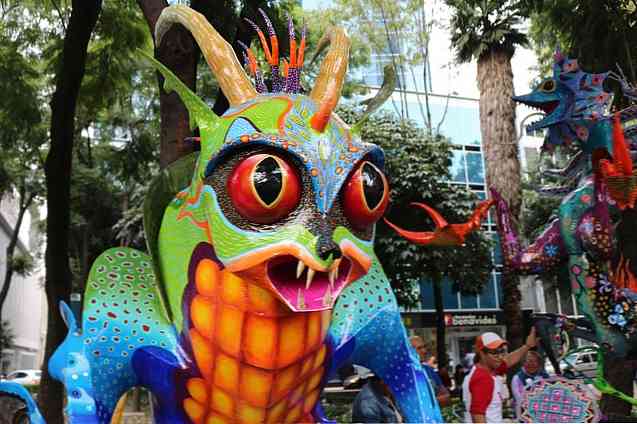 Alebrijes 기원과 멕시코 예술의 유형