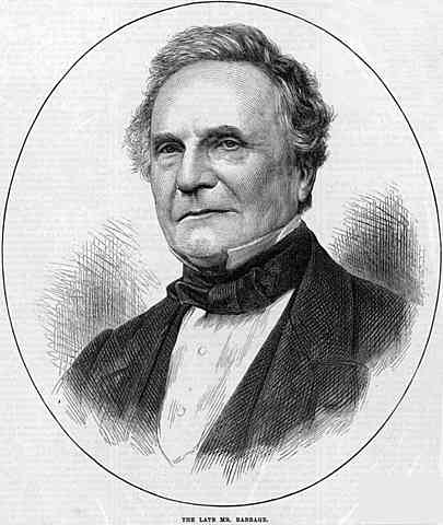 Charles Babbage'i elulugu, leiutised ja muud panused