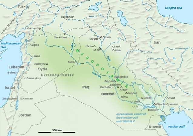 كيف كان التنظيم السياسي والاجتماعي لبلاد ما بين النهرين؟