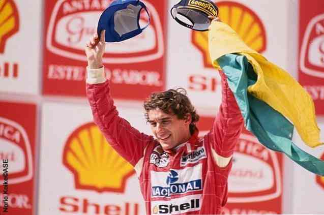 De 70 beste setningene til Ayrton Senna