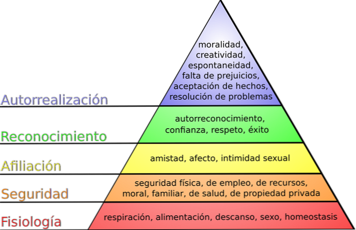 הפירמידה של מאסלו הצרכים האנושיים (עם תמונות)