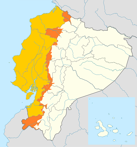 Wilayah Costa ciri, penduduk, iklim, hidrografi, pelepasan