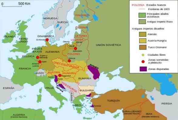 Versailles fördrag Bakgrund, postulater och konsekvenser