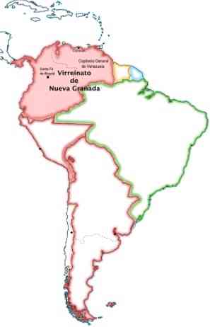 Viceroyalty of New Granada ursprung, historia, organisation och ekonomi