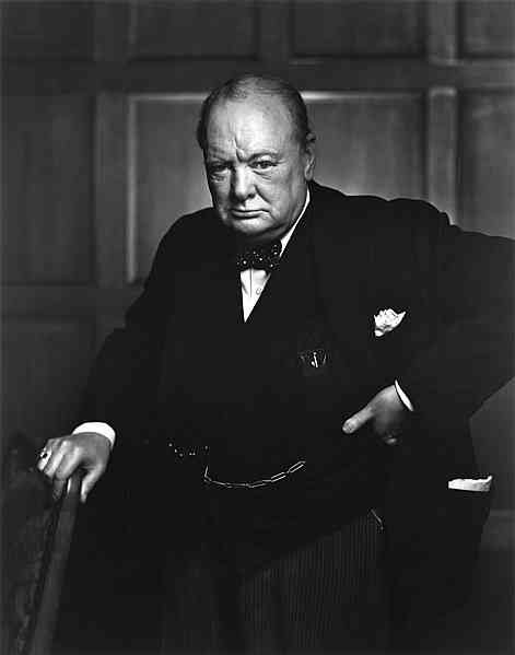 Winston Churchill biografie, overheid en gepubliceerde werken