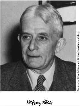 Tiểu sử Wolfgang Köhler, học lý thuyết và những đóng góp khác