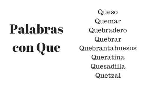 150 Kata dengan Que dalam bahasa Sepanyol