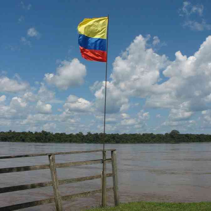 Hvad er de vigtigste floder i Colombia?