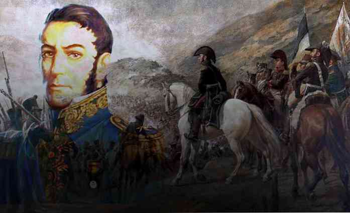 Kokios šalys išleido José San Martín?